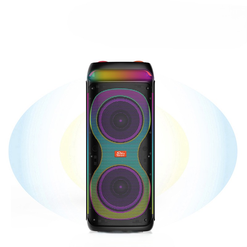 Boxa portabila OEM ZQS12215 speaker [Black]